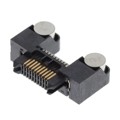 ERM8-010-01-L-D-RA-K-TR - CONN HDR 20POS R/A SMD GOLD