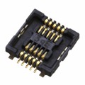 AXK7L10223G - CONN SOCKET 10POS SMD GOLD