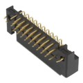 P50-040S-RR1-EA - CONN SOCKET 40POS R/A GOLD