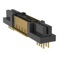 QFSS-026-04.25-H-D-PT8 - .635MM DOUBLE ROW SHIELDED TERMI