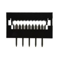 SIP110-PPPC-D05-ST-BK - CONN DIP HDR IDC 10POS 28AWG PCB
