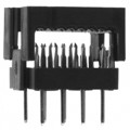 746613-1 - CONN DIP HDR IDC 8POS VERT