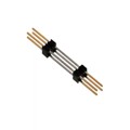 146507-2 - CONN HDR 4POS 0.1 STACK T/H GOLD