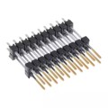 DW-10-11-F-D-500 - CONN HDR 20POS 0.1 STACK T/H