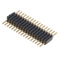 DWM-17-01-G-S-200 - CONN HDR 17POS 0.05 STACK T/H
