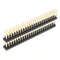 DW-25-11-G-D-500 - CONN HDR 50POS 0.1 STACK T/H