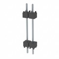 DW-02-10-T-S-600 - CONN HDR 2POS 0.1 STACK T/H TIN