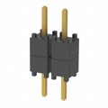 DW-02-07-G-S-200 - CONN HDR 2POS 0.1 STACK T/H GOLD