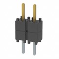 DW-02-07-S-S-200 - CONN HDR 2POS 0.1 STACK T/H GOLD
