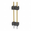 DW-02-10-L-S-600 - CONN HDR 2POS 0.1 STACK T/H GOLD