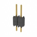 DW-02-08-G-S-200 - CONN HDR 2POS 0.1 STACK T/H GOLD