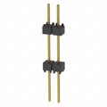 EW-02-12-G-S-500 - CONN HDR 2POS 0.1 STACK T/H GOLD