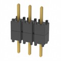 DW-03-07-G-S-200 - CONN HDR 3POS 0.1 STACK T/H GOLD