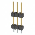 DW-03-10-S-S-450 - CONN HDR 3POS 0.1 STACK T/H GOLD