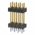 DW-04-10-F-D-500 - CONN HDR 8POS 0.1 STACK T/H GOLD