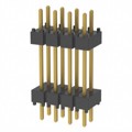 DW-04-10-G-D-500 - CONN HDR 8POS 0.1 STACK T/H GOLD