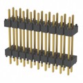 DW-09-10-G-D-500 - CONN HDR 18POS 0.1 STACK T/H