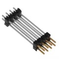 DW-04-13-F-D-935 - CONN HDR 8POS 0.1 STACK T/H GOLD