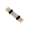 146510-3 - CONN HDR 6POS 0.1 STACK T/H GOLD