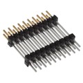 ZW-10-12-L-D-630-200 - CONN BRD STACK .100" 20POS