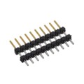 TW-10-03-S-S-230-110 - CONN HDR 10POS 0.079 STACK T/H