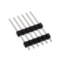 75970-305-06LF - CONN HDR 6POS 0.1 STACK T/H TIN