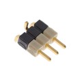 HW-03-16-G-S-250-SM - CONN HDR 3POS 0.1 STACK SMD GOLD