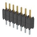 DW-07-07-L-S-200 - CONN HDR 7POS 0.1 STACK T/H GOLD