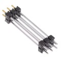 DW-03-13-F-D-1000 - CONN HDR 6POS 0.1 STACK T/H GOLD