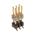 HW-03-09-G-D-395-SM - CONN HDR 6POS 0.1 STACK SMD GOLD