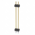 DW-02-14-L-S-1200 - CONN HDR 2POS 0.1 STACK T/H GOLD