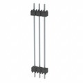 DW-03-14-T-S-1200 - CONN HDR 3POS 0.1 STACK T/H TIN