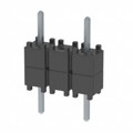 DW-03-07-T-S-200-002 - CONN HDR 3POS 0.1 STACK T/H TIN