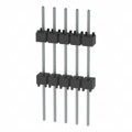 EW-05-12-T-S-500 - CONN HDR 5POS 0.1 STACK T/H TIN