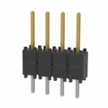 DW-04-08-L-S-200 - CONN HDR 4POS 0.1 STACK T/H GOLD
