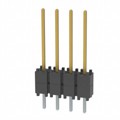 DW-04-09-L-S-200 - CONN HDR 4POS 0.1 STACK T/H GOLD