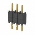 DW-03-07-G-S-200-LL - CONN HDR 3POS 0.1 STACK T/H GOLD