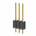 DW-03-09-G-S-200-LL - CONN HDR 3POS 0.1 STACK T/H GOLD