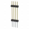 EW-04-14-L-S-900 - CONN HDR 4POS 0.1 STACK T/H GOLD