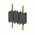 DW-03-07-G-S-200-002 - CONN HDR 3POS 0.1 STACK T/H GOLD