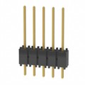 DW-05-09-G-S-200 - CONN HDR 5POS 0.1 STACK T/H GOLD
