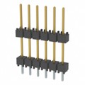 DW-06-10-L-S-450 - CONN HDR 6POS 0.1 STACK T/H GOLD