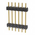 DW-06-10-G-S-600 - CONN HDR 6POS 0.1 STACK T/H GOLD