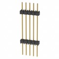 EW-05-14-G-S-900 - CONN HDR 5POS 0.1 STACK T/H GOLD