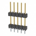 DW-05-10-S-S-450 - CONN HDR 5POS 0.1 STACK T/H GOLD