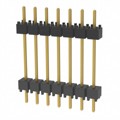 DW-07-10-G-S-600 - CONN HDR 7POS 0.1 STACK T/H GOLD