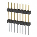 EW-08-12-L-S-500 - CONN HDR 8POS 0.1 STACK T/H GOLD