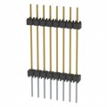 EW-08-14-L-S-900 - CONN HDR 8POS 0.1 STACK T/H GOLD