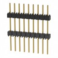 EW-09-12-G-S-500 - CONN HDR 9POS 0.1 STACK T/H GOLD