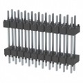 DW-10-10-T-D-500 - CONN HDR 20POS 0.1 STACK T/H TIN